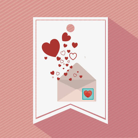 love letter design, vector illustration eps10 graphicのイラスト素材