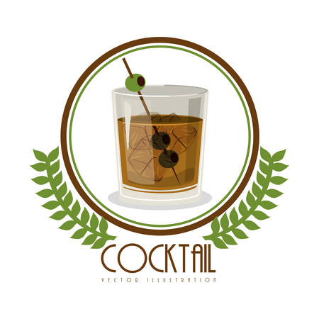 beverage menu design, vector illustration eps10 graphicのイラスト素材