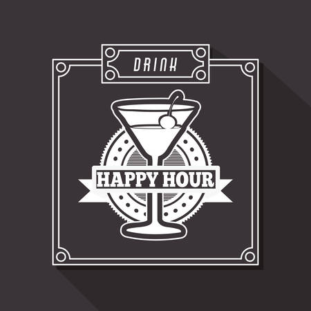 beverage menu design, vector illustration eps10 graphicのイラスト素材