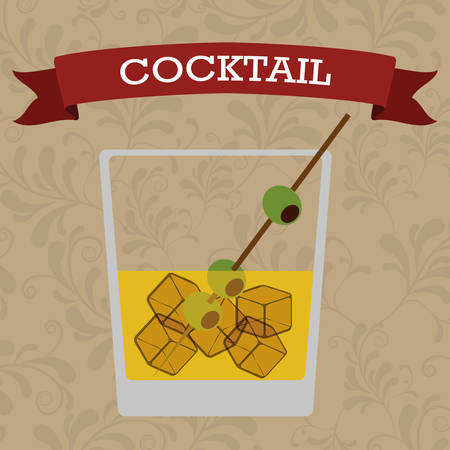 beverage menu design, vector illustration eps10 graphicのイラスト素材