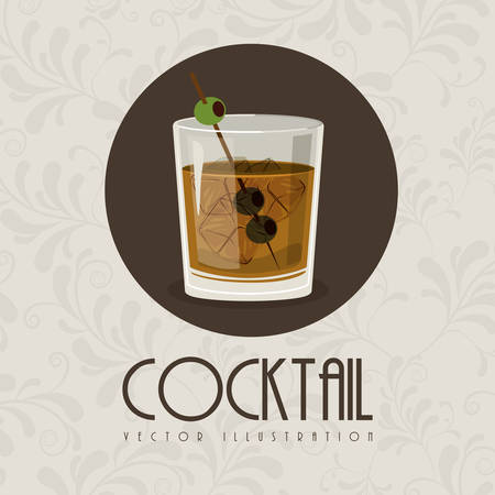 beverage menu design, vector illustration eps10 graphicのイラスト素材