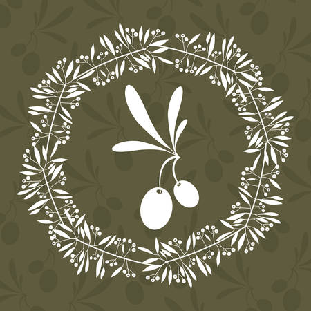 olive oil design, vector illustration eps10 graphicのイラスト素材