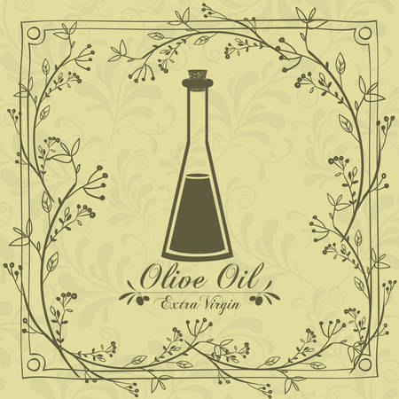 olive oil design, vector illustration  のイラスト素材