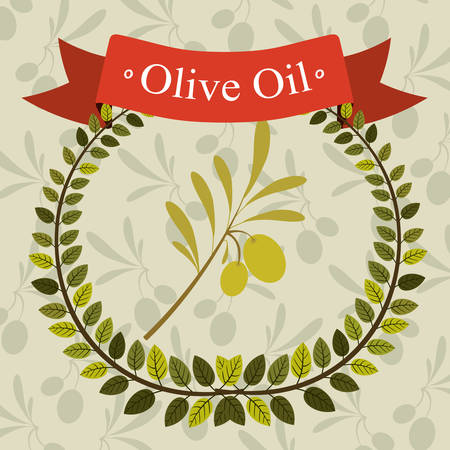 olive oil design, vector illustration のイラスト素材