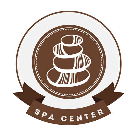 spa center design, vector illustration eps10 graphicのイラスト素材