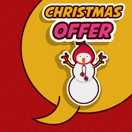 christmas sale design illustration graphicのイラスト素材