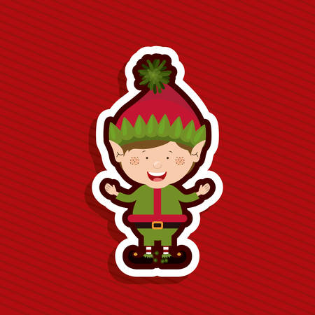 merry christmas design illustration graphicのイラスト素材