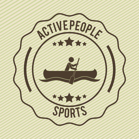 active people design, vector illustration eps10 graphicのイラスト素材