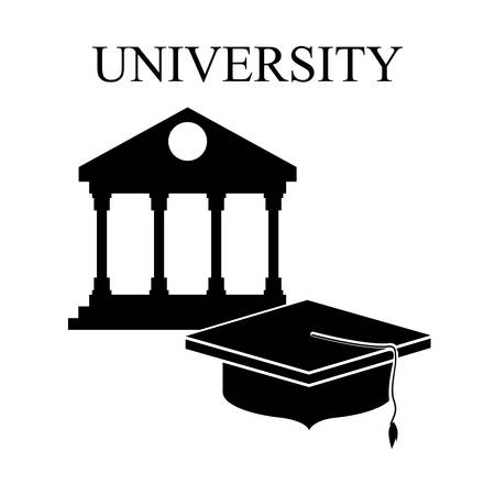 university education design, vector illustration eps10 graphicのイラスト素材