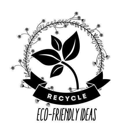 eco friendly designのイラスト素材