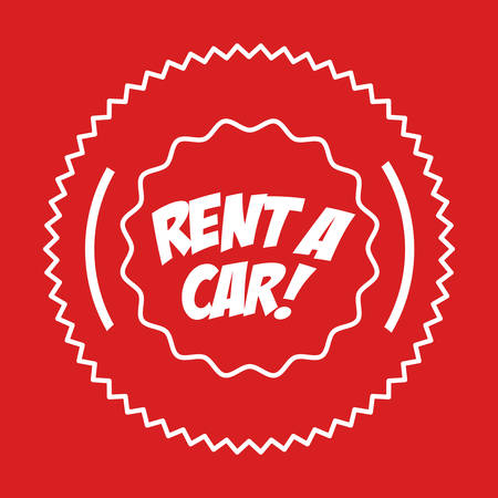 rent a car design, vector illustration eps10 graphicのイラスト素材