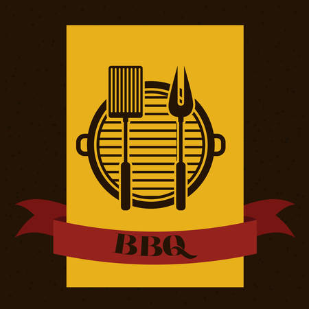 delicious barbecue design, vector illustration eps10 graphicのイラスト素材