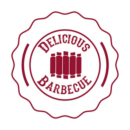 delicious barbecue design, vector illustration eps10 graphicのイラスト素材