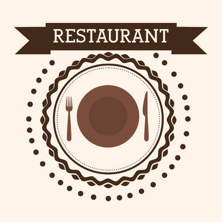 restaurant menu design, vector illustration eps10 graphicのイラスト素材