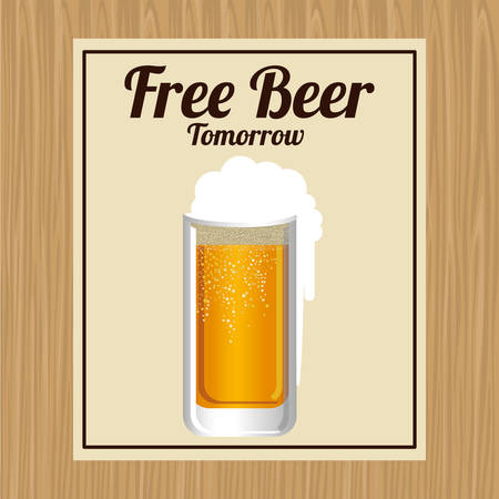 cold beer design, vector illustration eps10 graphicのイラスト素材