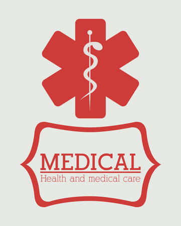 medical care design, vector illustration eps10 graphicのイラスト素材