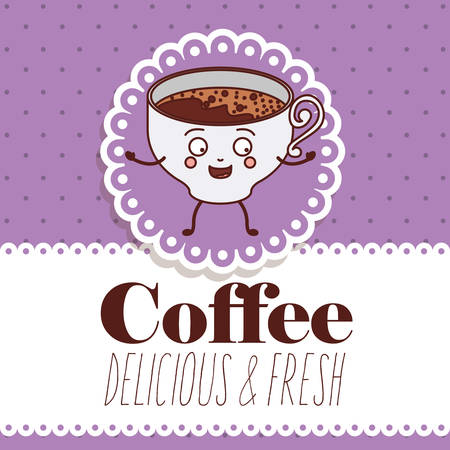 delicious coffee design, vector illustration eps10 graphicのイラスト素材