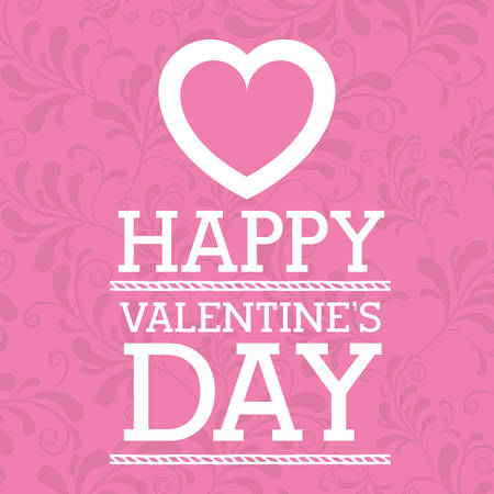 happy valentines day design, vector illustration eps10 graphicのイラスト素材