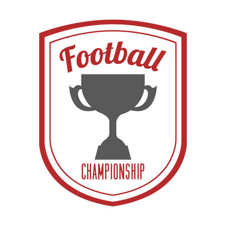 football championship design, vector illustration eps10 graphicのイラスト素材