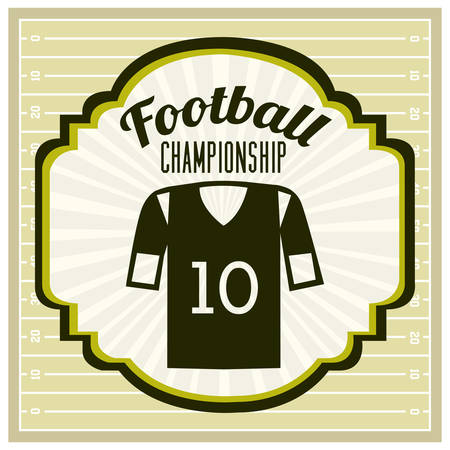 football championship design, vector illustration eps10 graphicのイラスト素材