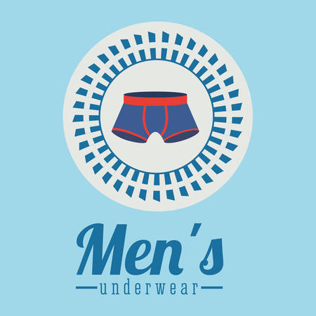 men underwear design, vector illustration eps10 graphicのイラスト素材