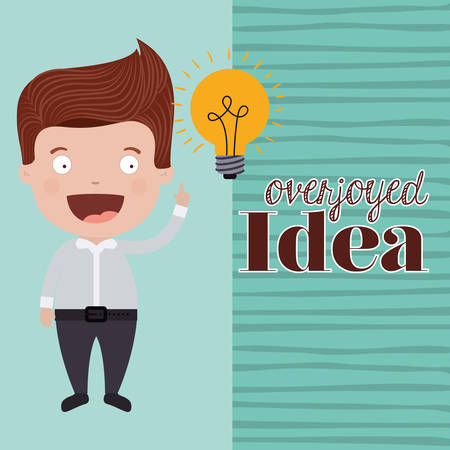 idea concept design, vector illustration eps10 graphicのイラスト素材