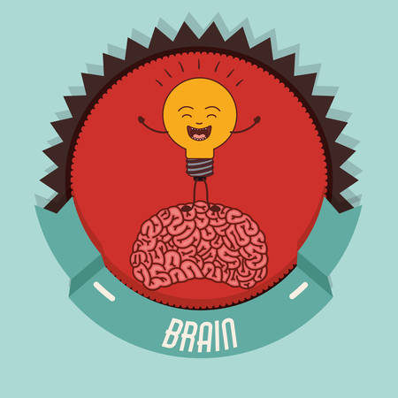 human brain design, vector illustration eps10 graphicのイラスト素材