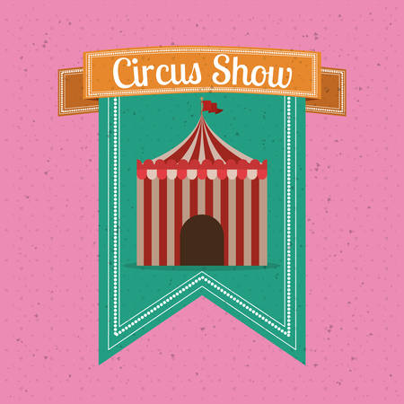 spectacular circus show design, vector illustration eps10 graphicのイラスト素材