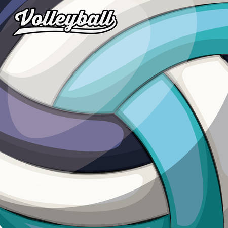volleyball league design, vector illustration eps10 graphicのイラスト素材