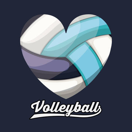 volleyball league design, vector illustration eps10 graphicのイラスト素材