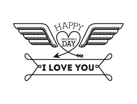 love card design, vector illustration eps10 graphicのイラスト素材