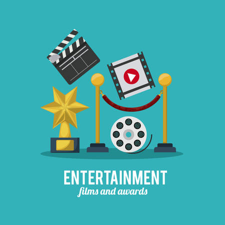 entertainment icons design, vector illustration eps10 graphicのイラスト素材