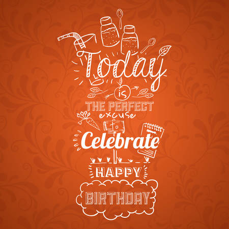 happy birthday design, vector illustration eps10 graphicのイラスト素材