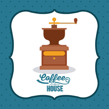coffee house design, vector illustration eps10 graphicのイラスト素材