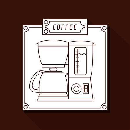 coffee house design, vector illustration eps10 graphicのイラスト素材