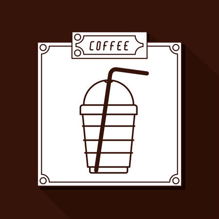 coffee house design, vector illustration eps10 graphicのイラスト素材