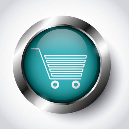 buy online button design, vector illustration eps10 graphicのイラスト素材
