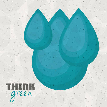 think green design, vector illustration eps10 graphicのイラスト素材