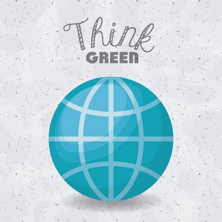 think green design, vector illustration eps10 graphicのイラスト素材