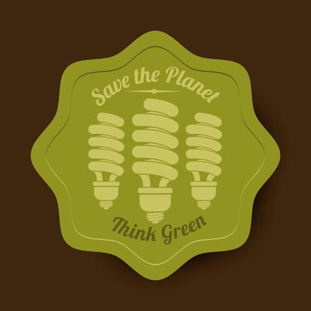 save the planet design, vector illustration eps10 graphicのイラスト素材