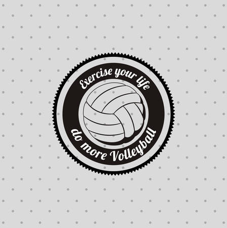volleyball league design, vector illustration eps10 graphicのイラスト素材