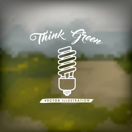 think green design, vector illustration eps10 graphicのイラスト素材