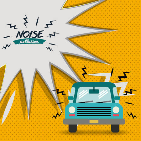 noise pollution design, vector illustration eps10 graphicのイラスト素材