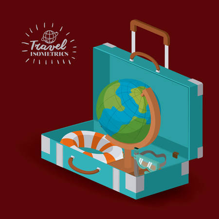 travel vacations design, vector illustration eps10 graphicのイラスト素材