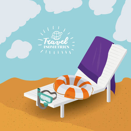 travel vacations design, vector illustration eps10 graphicのイラスト素材