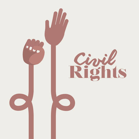 civil rights design, vector illustration eps10 graphicのイラスト素材