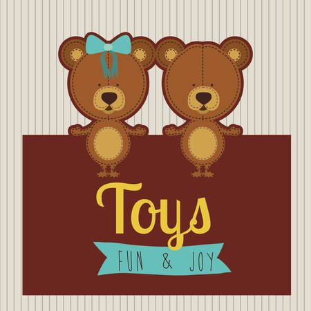 children toys design, vector illustration eps10 graphicのイラスト素材
