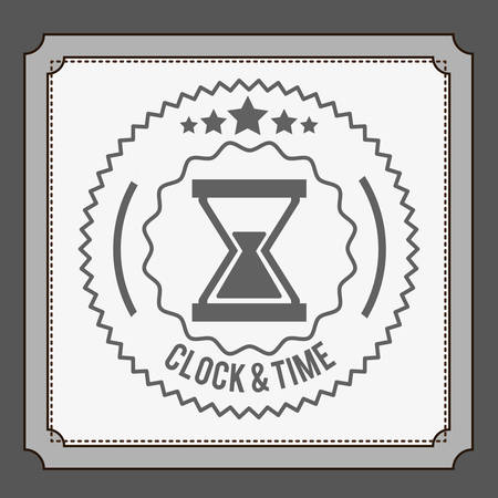clock and time design, vector illustration eps10 graphicのイラスト素材