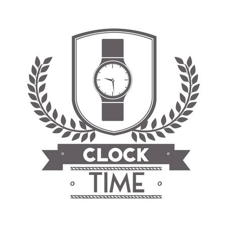 clock and time design, vector illustration eps10 graphicのイラスト素材