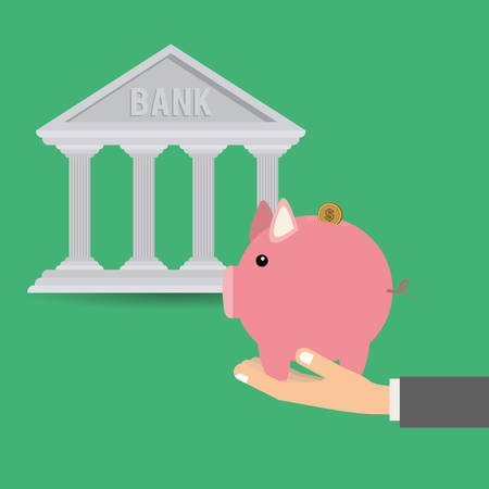 banking trade design, vector illustration eps10 graphicのイラスト素材